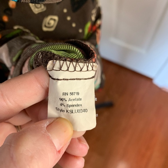 Choices, Ladies Boho/ Tunic Top with crochet, size PLg. - Picture 7 of 10